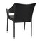 Flash Furniture Black PE Rattan Wicker Patio Dining Chair, 2PK 2-TT-TT02-BK-GG - alternate 9